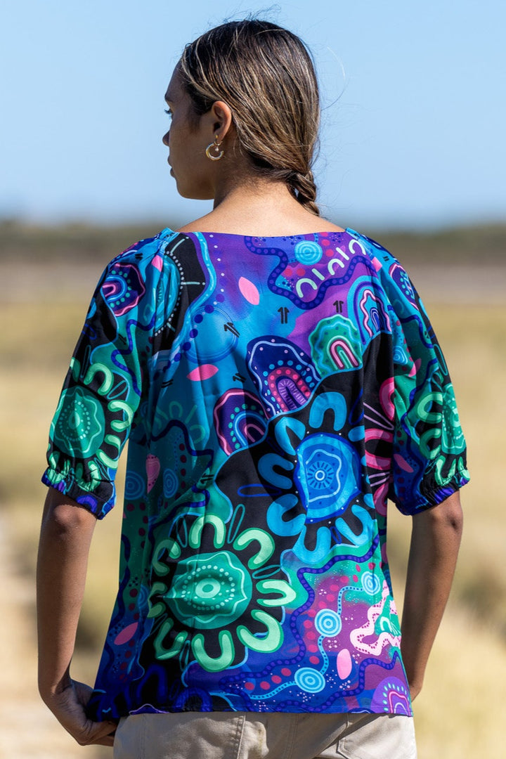 KIKI III - 3/4 Sleeve Blouse