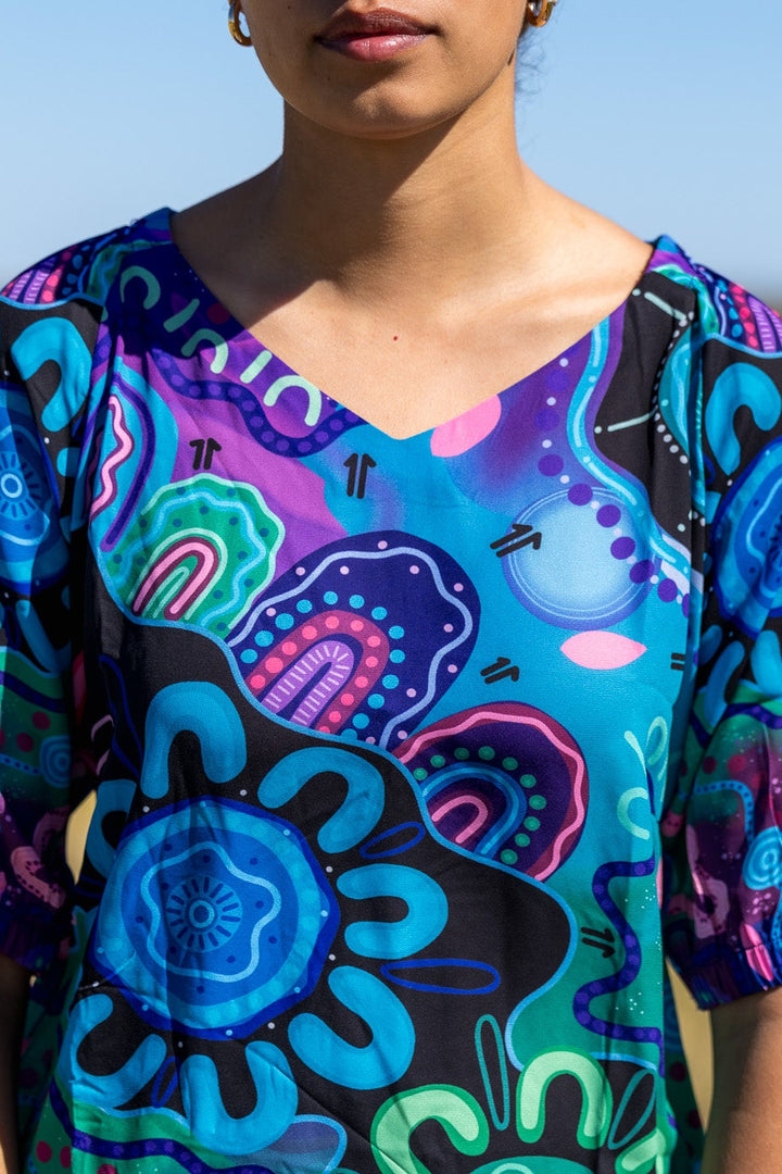 KIKI III - 3/4 Sleeve Blouse