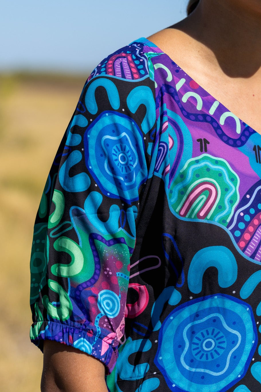 KIKI III - 3/4 Sleeve Blouse