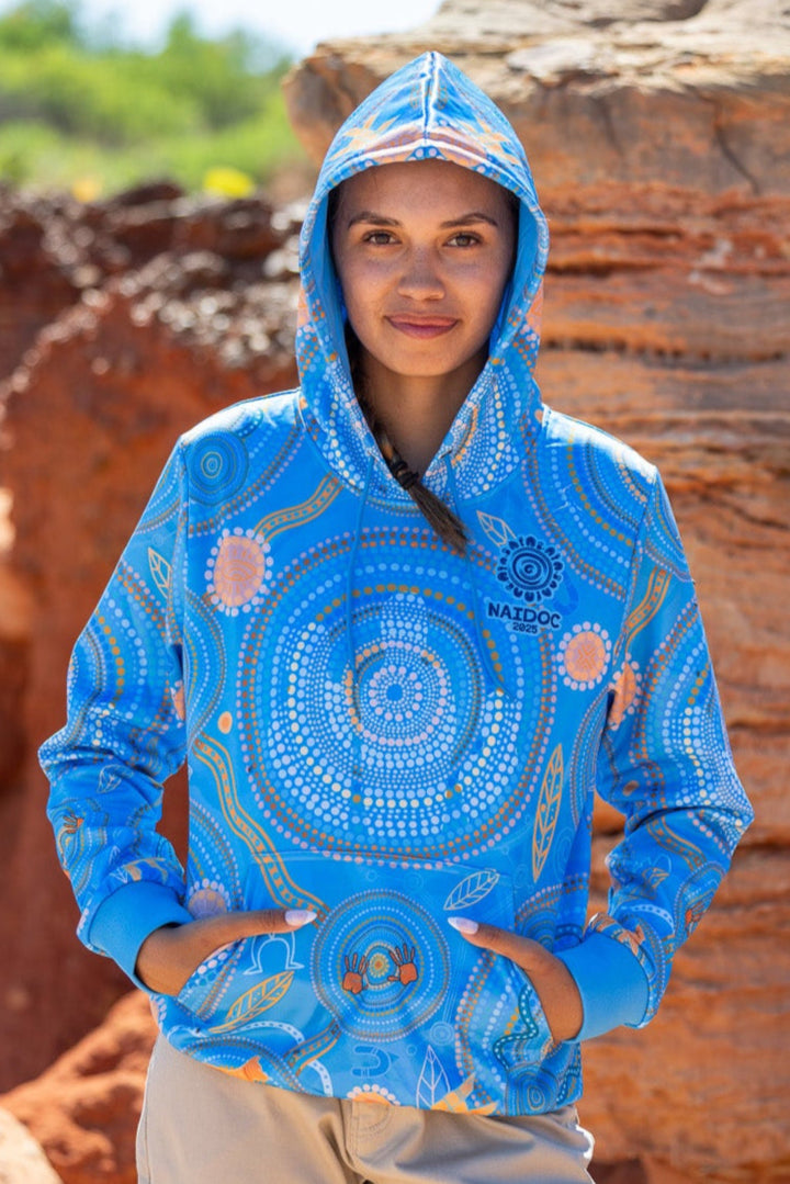 Never Stop the Dreaming - NAIDOC 2025 Women's Hoodie