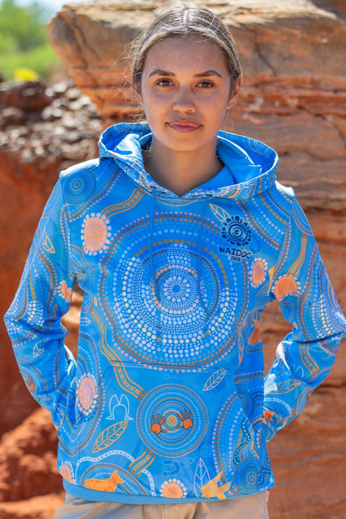 Never Stop the Dreaming - NAIDOC 2025 Women's Hoodie