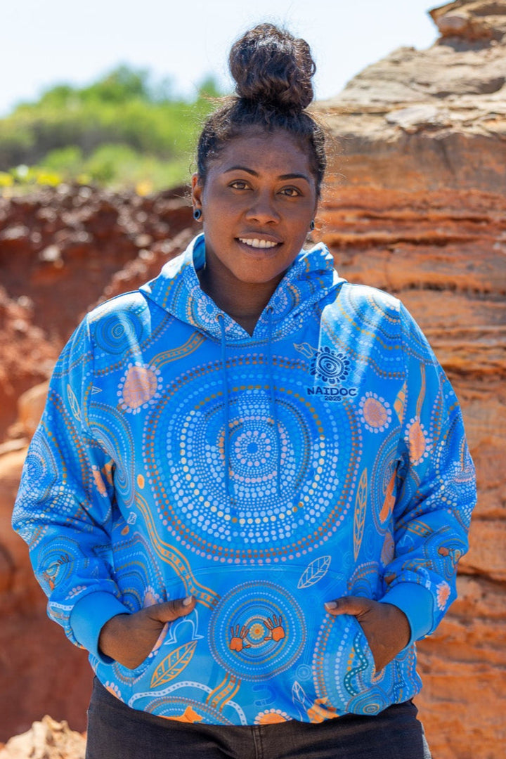 Never Stop the Dreaming - NAIDOC 2025 Women's Hoodie