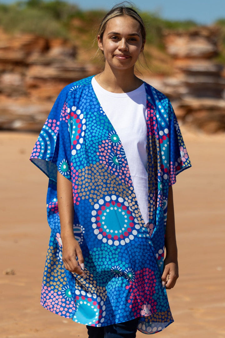 Old Ways Guiding New Paths - NAIDOC 2025 Kaftan