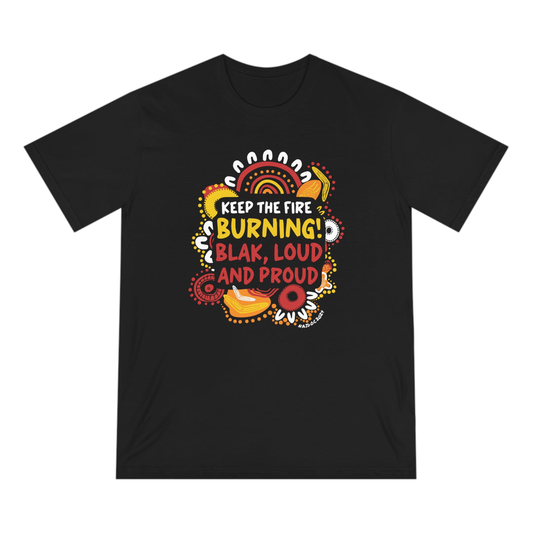 Fire Dance NAIDOC 2024 - Unisex Organic T-shirt - T-Shirt