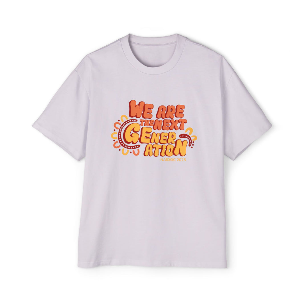 Vibrant Future (Earth Edition) - NAIDOC 2025 Men's Oversized T-Shirt