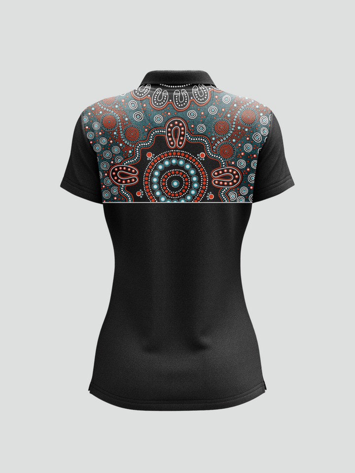 Family Place - UPF 50+ - Women's Custom Polo
