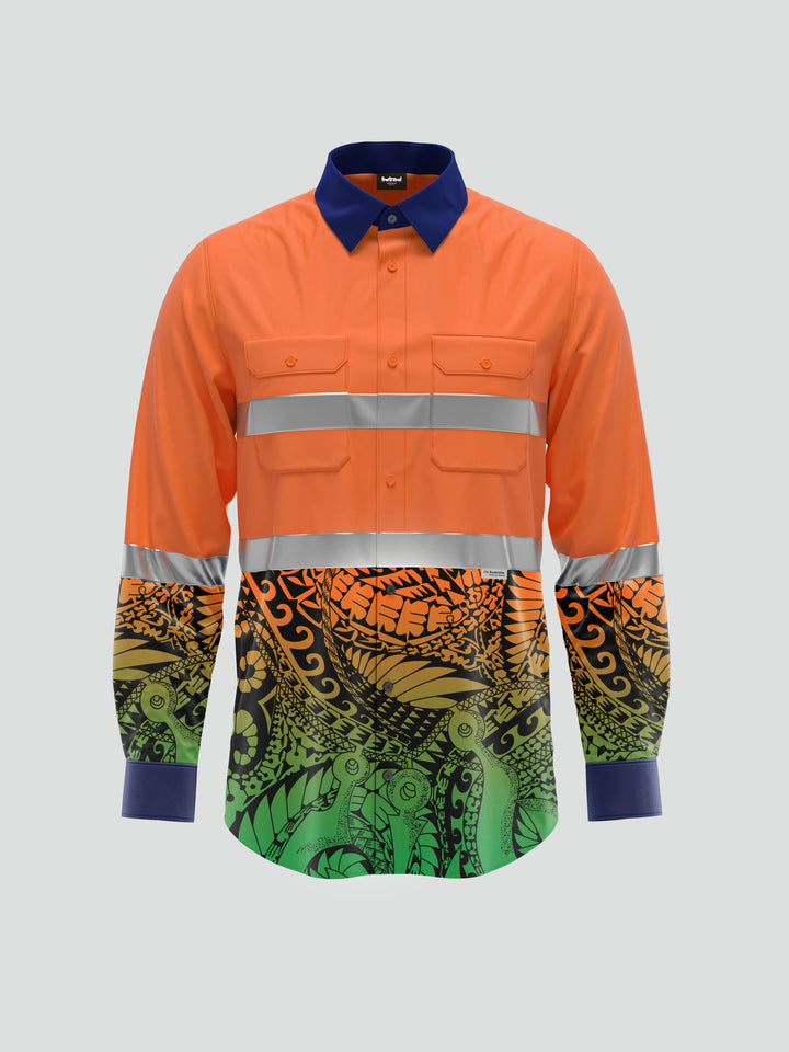 Coconut Shell Waterbottle - Custom Hi-Vis Unisex Workwear Shirt