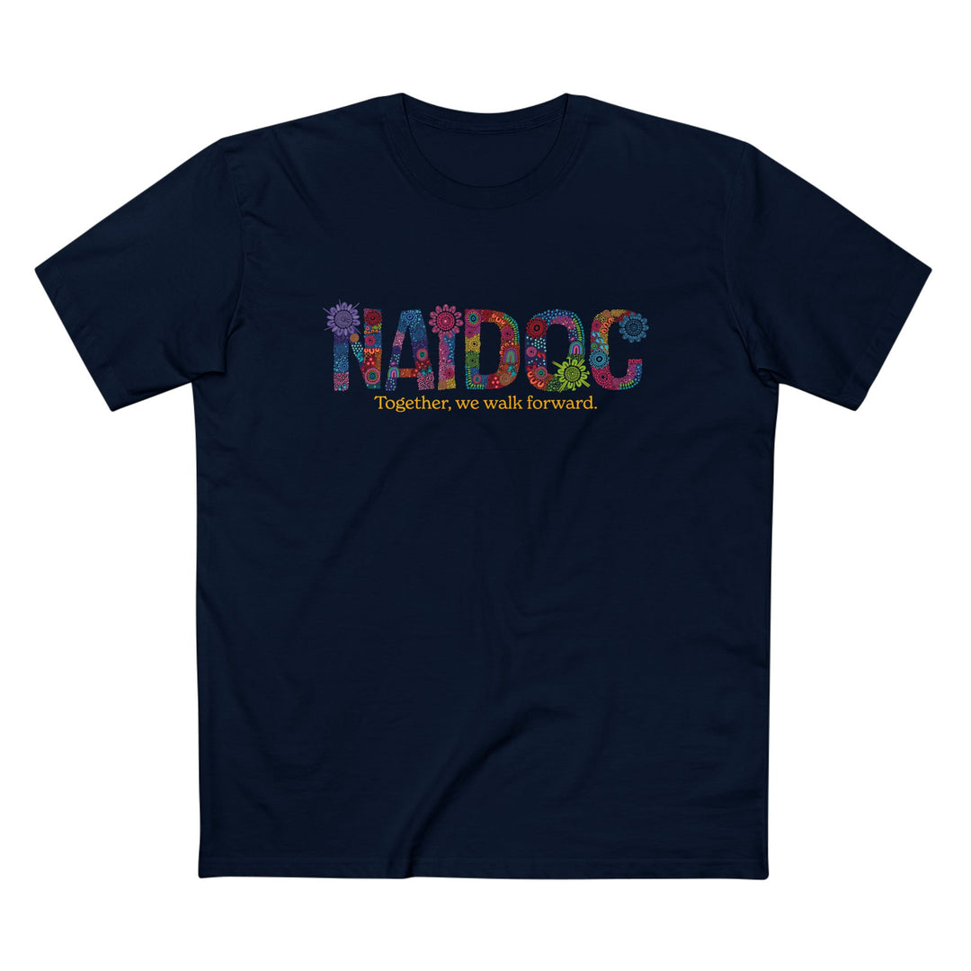 Together, We Walk Forward - NAIDOC Men's T-Shirt