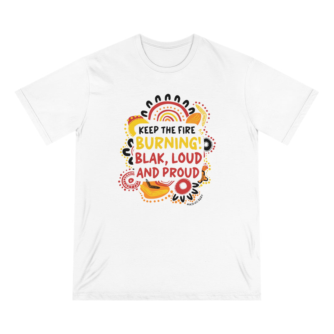 Fire Dance NAIDOC 2024 - Unisex Organic T-shirt - T-Shirt