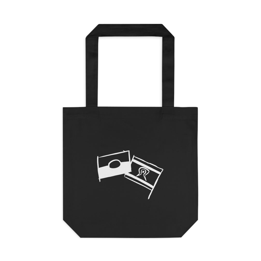 TWO FLAGS - Cotton Tote Bag