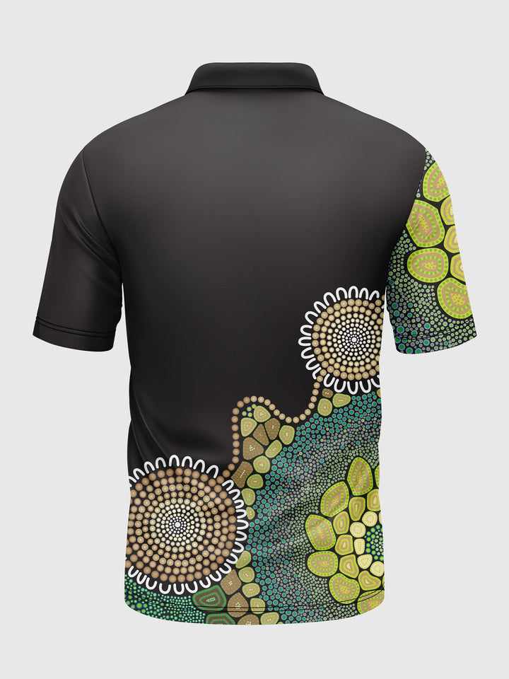 Ripple Effect - UPF 50+ - Men's Custom Polo