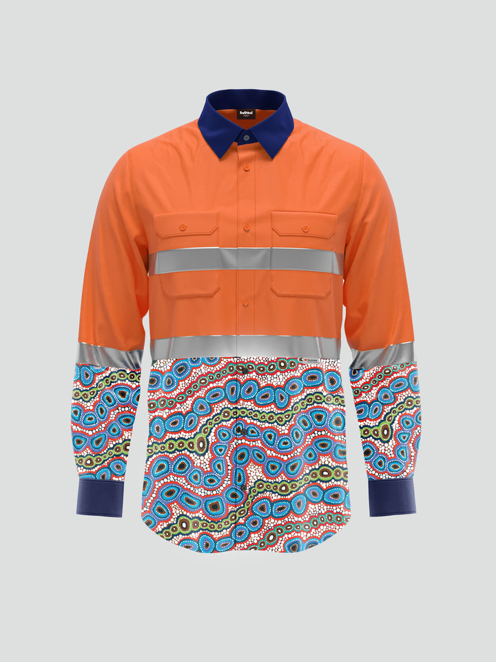 Contours of Country - Custom Hi-Vis Unisex Workwear Shirt