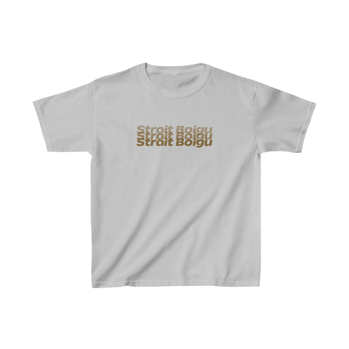 Strait Boigu -  Kids' Cotton T-Shirt
