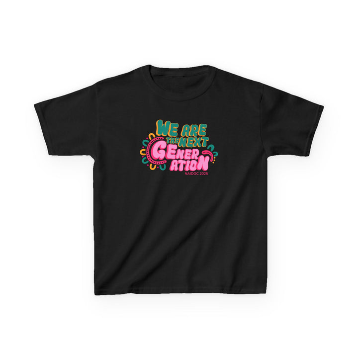 Vibrant Future (Bright Edition) - NAIDOC 2025 Kids' Cotton T-Shirt