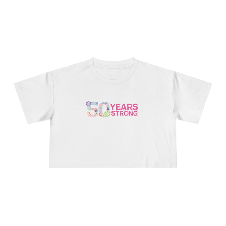 50-Year Commemoration - NAIDOC 2025 Women's Cropped T-Shirts