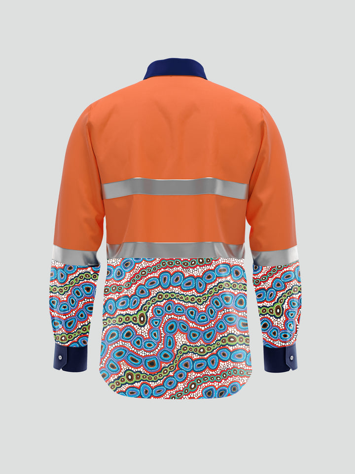 Contours of Country - Custom Hi-Vis Unisex Workwear Shirt