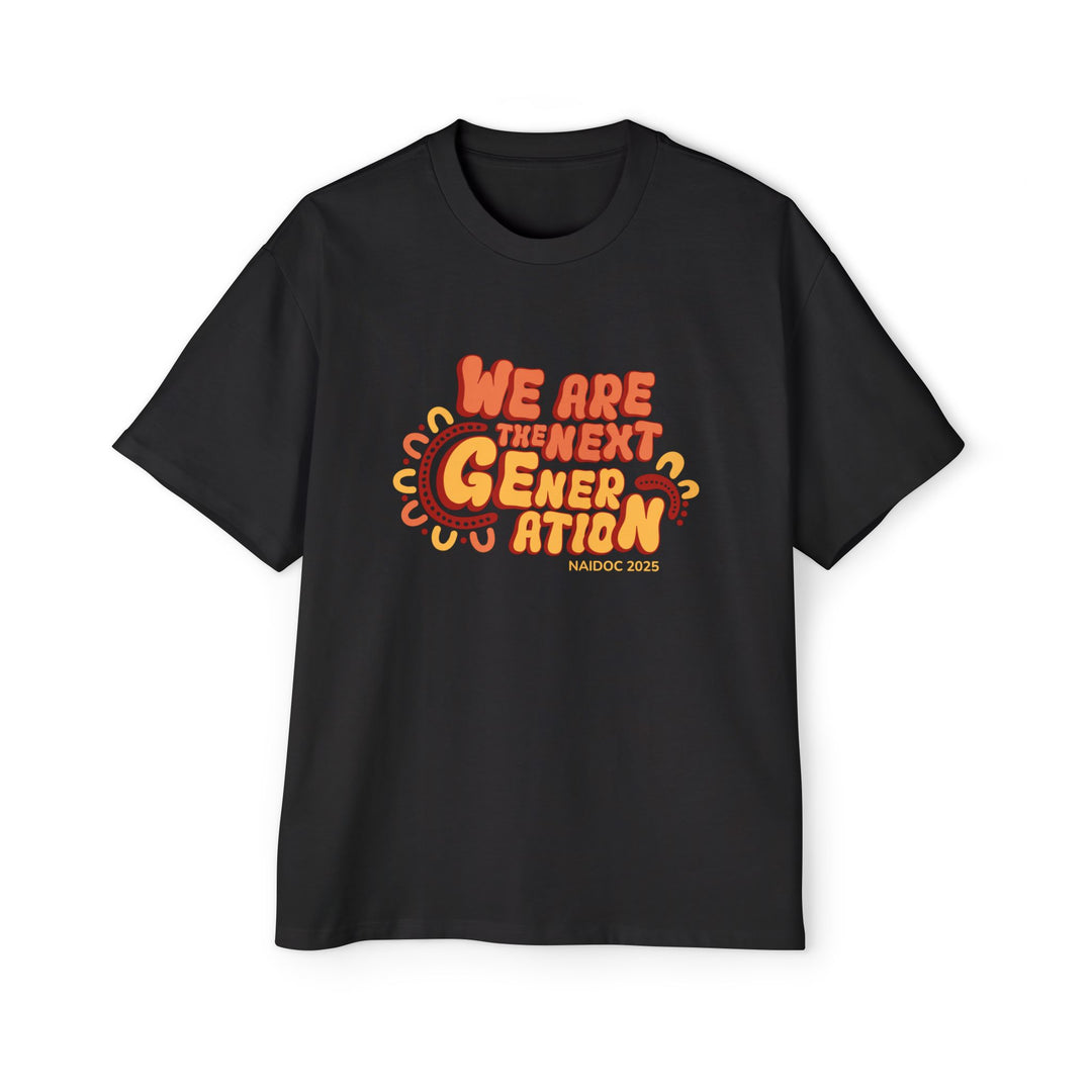 Vibrant Future (Earth Edition) - NAIDOC 2025 Men's Oversized T-Shirt