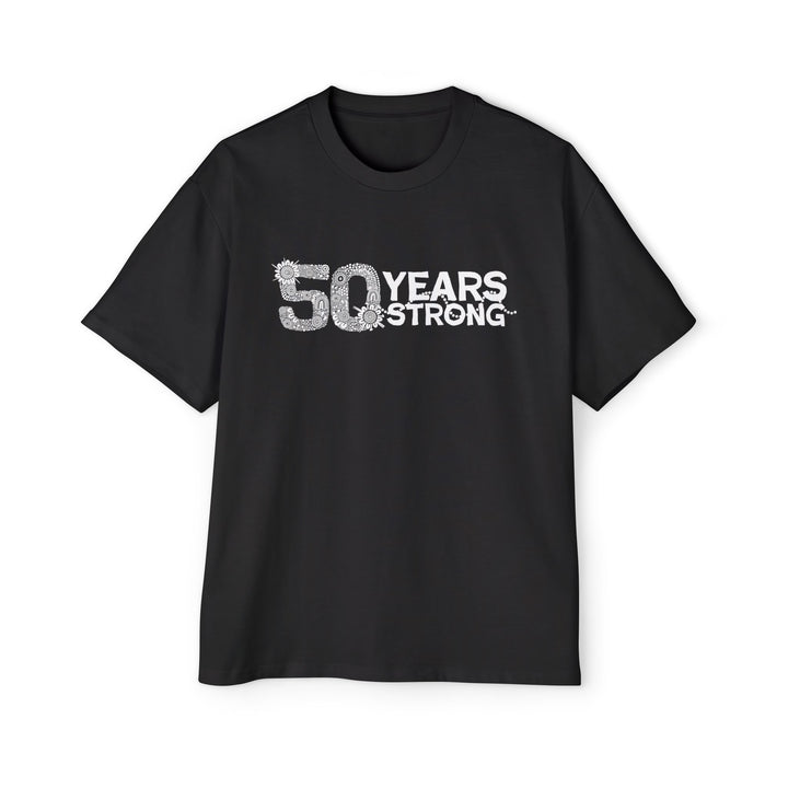 50 Years of Legacy (Mono) - NAIDOC 2025 Men's Oversized T-Shirt