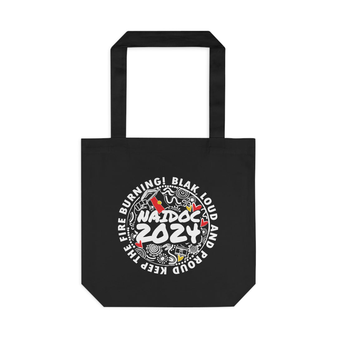Blak, Loud and Proud NAIDOC 2024 Cotton Tote Bag