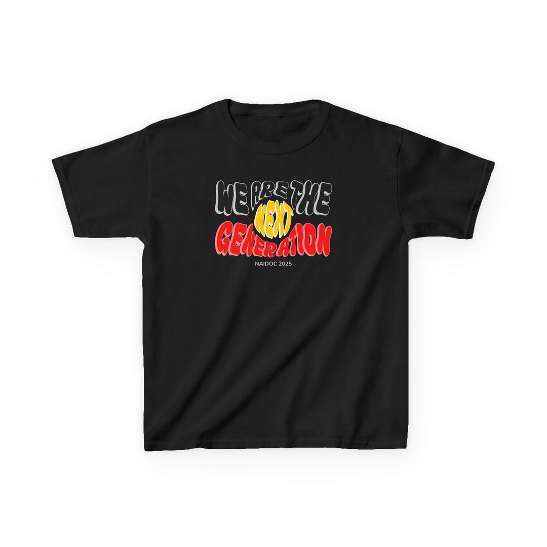 We Are The Next Generation - NAIDOC 2025 Kids' Cotton T-Shirt
