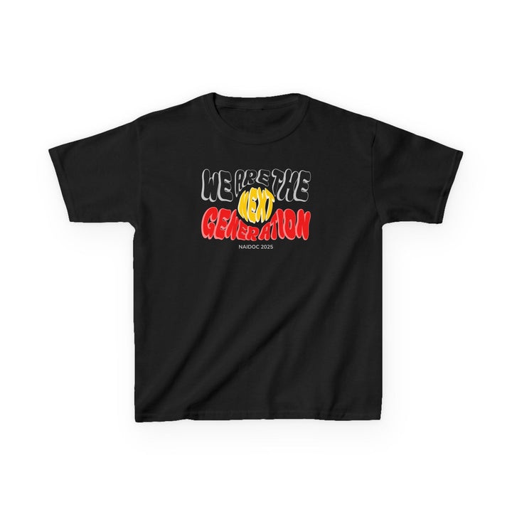 We Are The Next Generation - NAIDOC 2025 Kids' Cotton T-Shirt