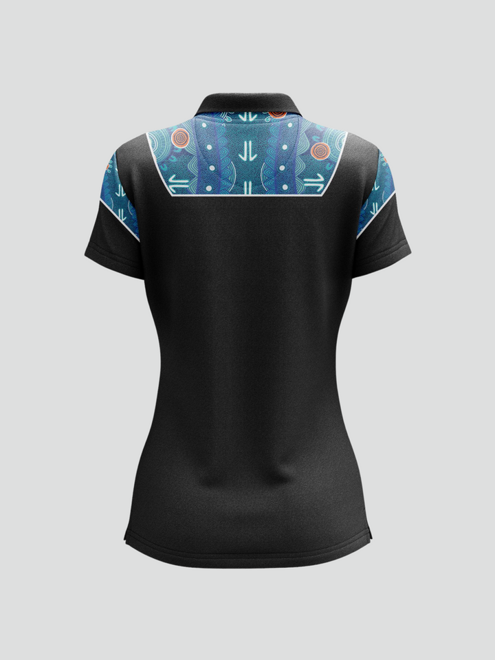 Journey Continues - UPF 50+ - NAIDOC 24 Women's Custom Polo