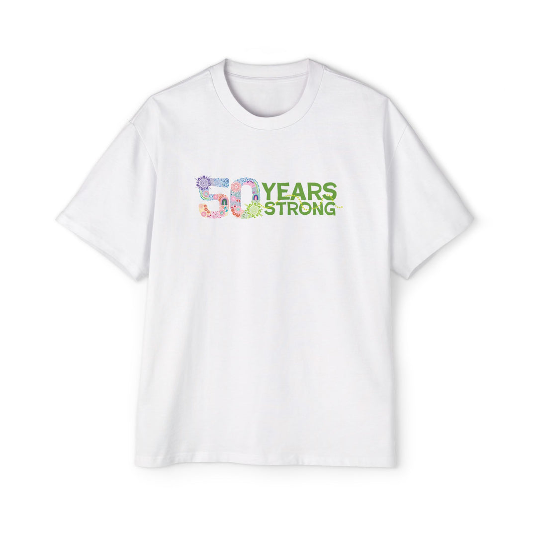 50-Year Commemoration - NAIDOC 2025 Men's Oversized T-Shirt