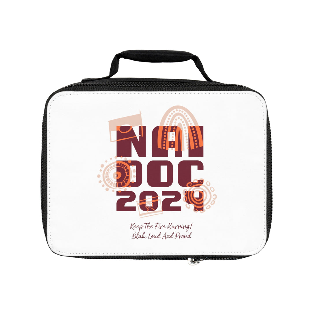 Our Fire Burns On! NAIDOC 2024 -  Lunch Bag White