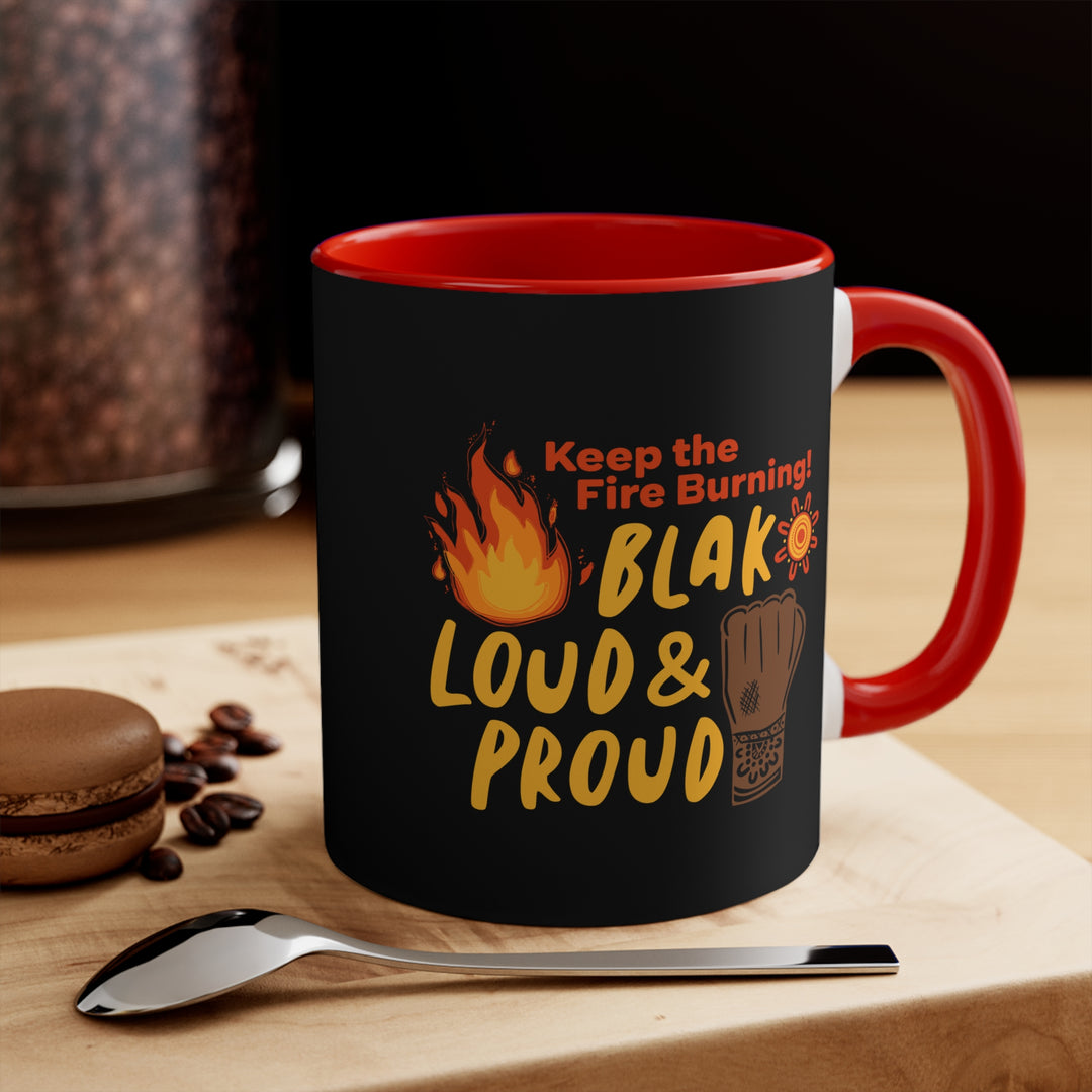 The Fire Within - NAIDOC 2024 Colourful Accent Mug
