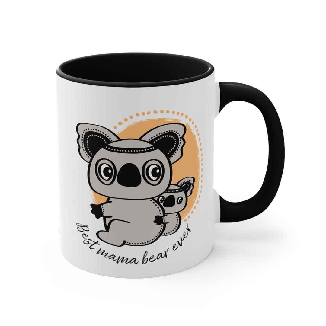 Koala Cuddles - Colourful Accent Mug