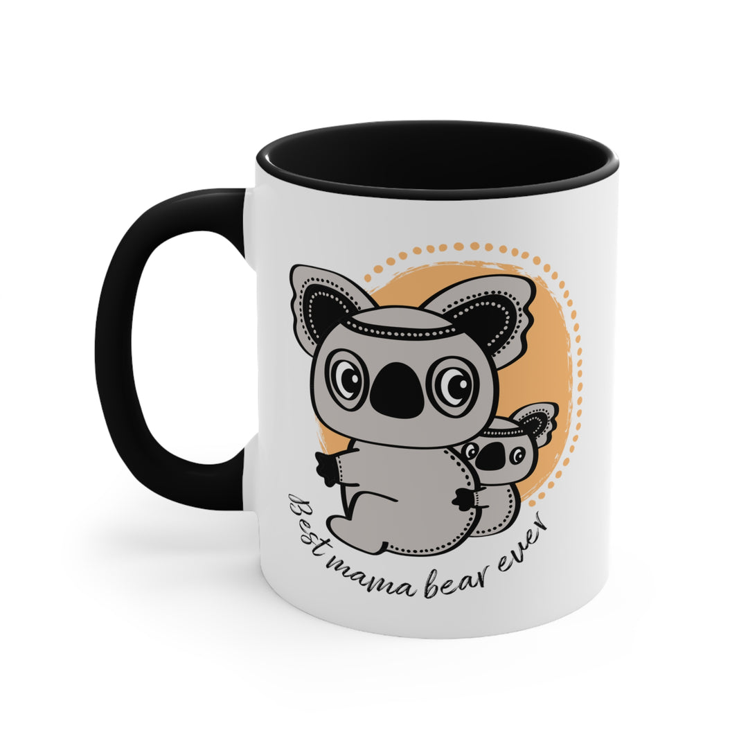 Koala Cuddles - Colourful Accent Mug