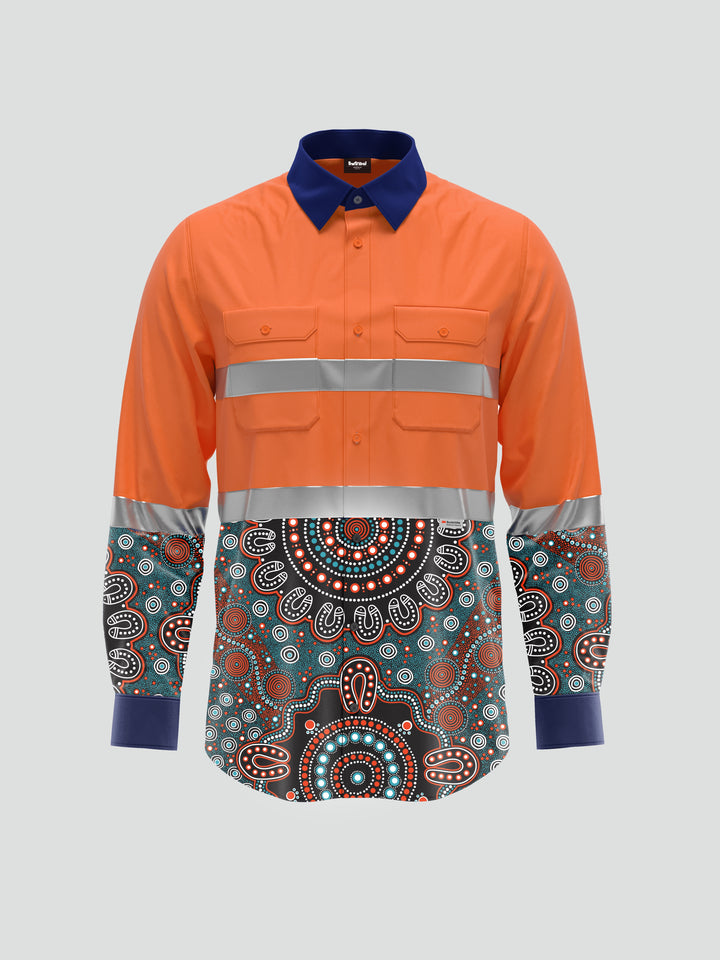 Family Place - Custom Hi-Vis Unisex Workwear Shirt