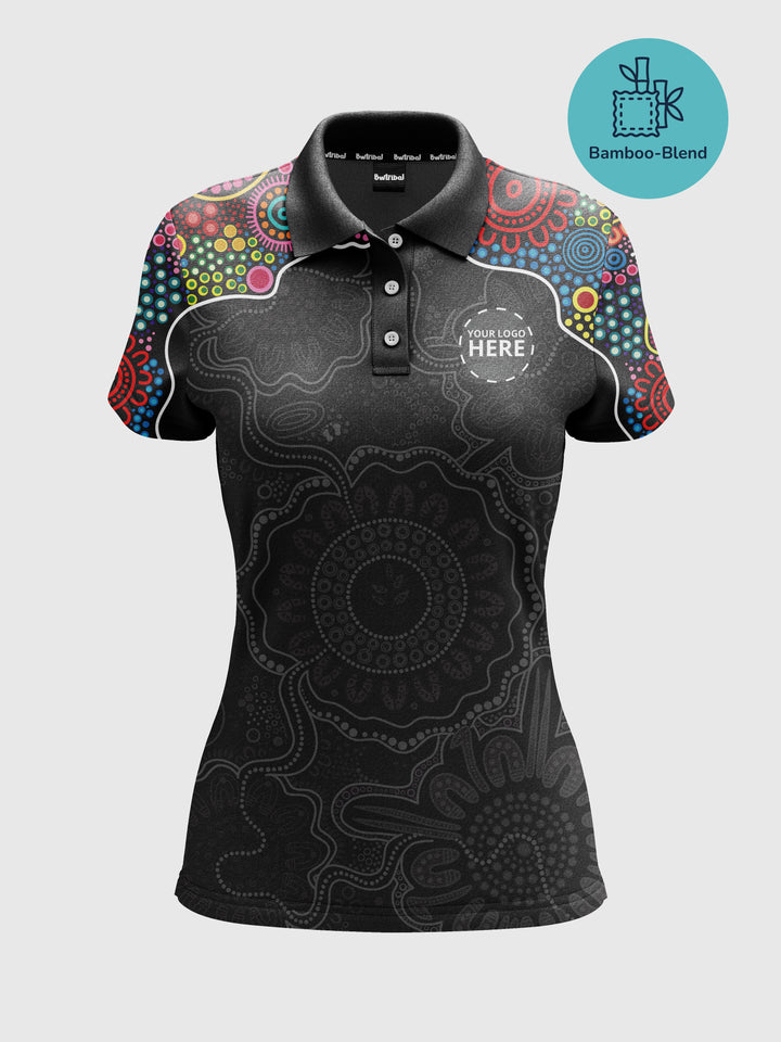 The Next Generation - Signature Bamboo - NAIDOC 25 Women's Custom Polo