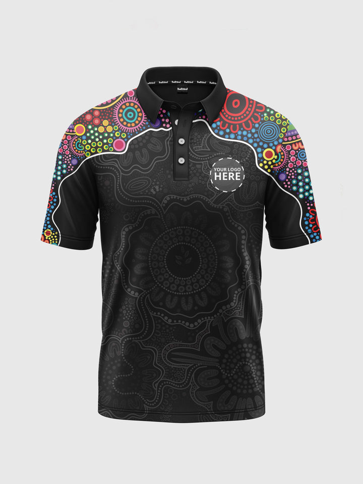 The Next Generation - Signature Bamboo - NAIDOC 25 Men's Custom Polo