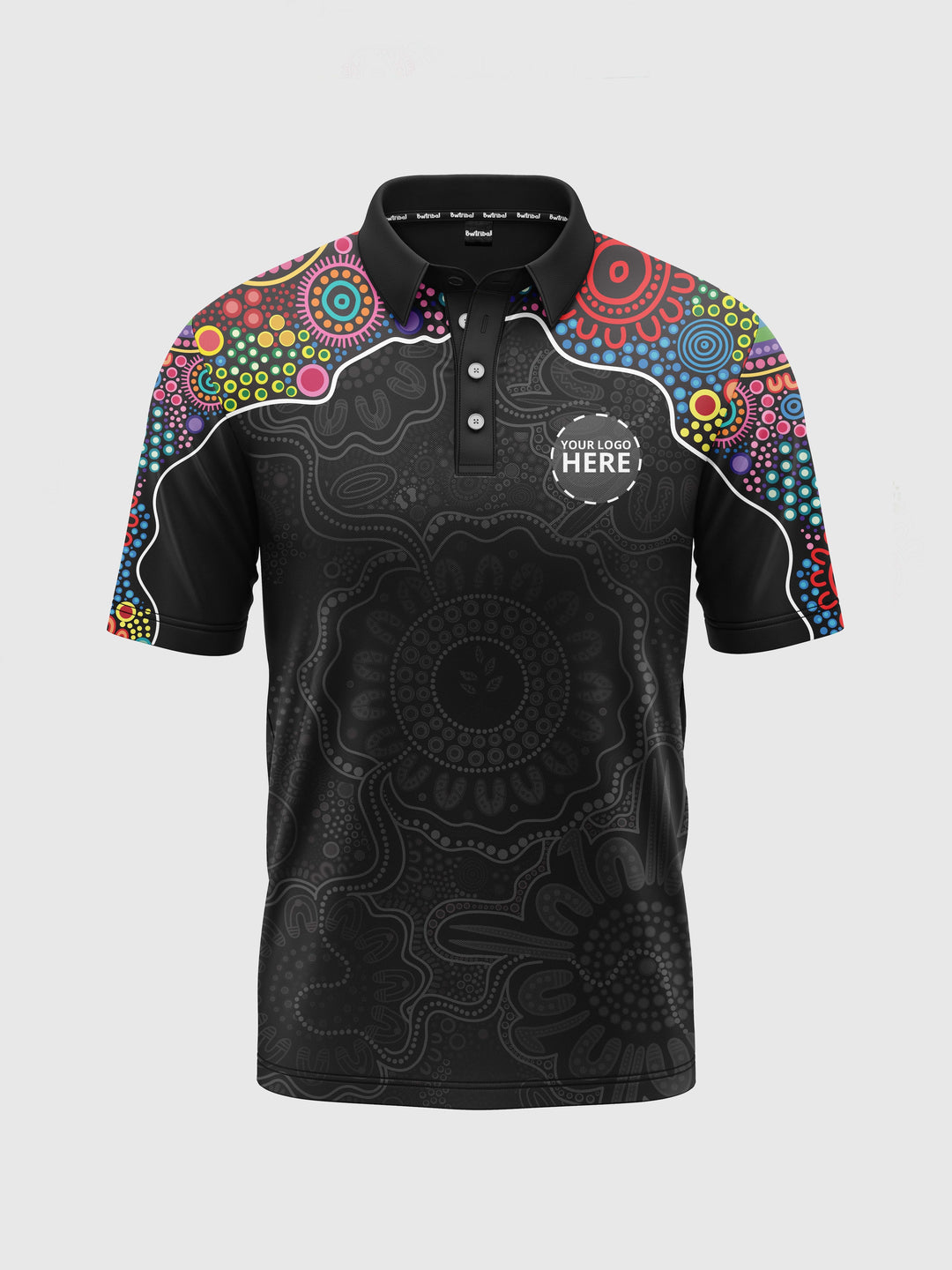 The Next Generation - Signature UPF 50+ - NAIDOC 25 Men's Custom Polo