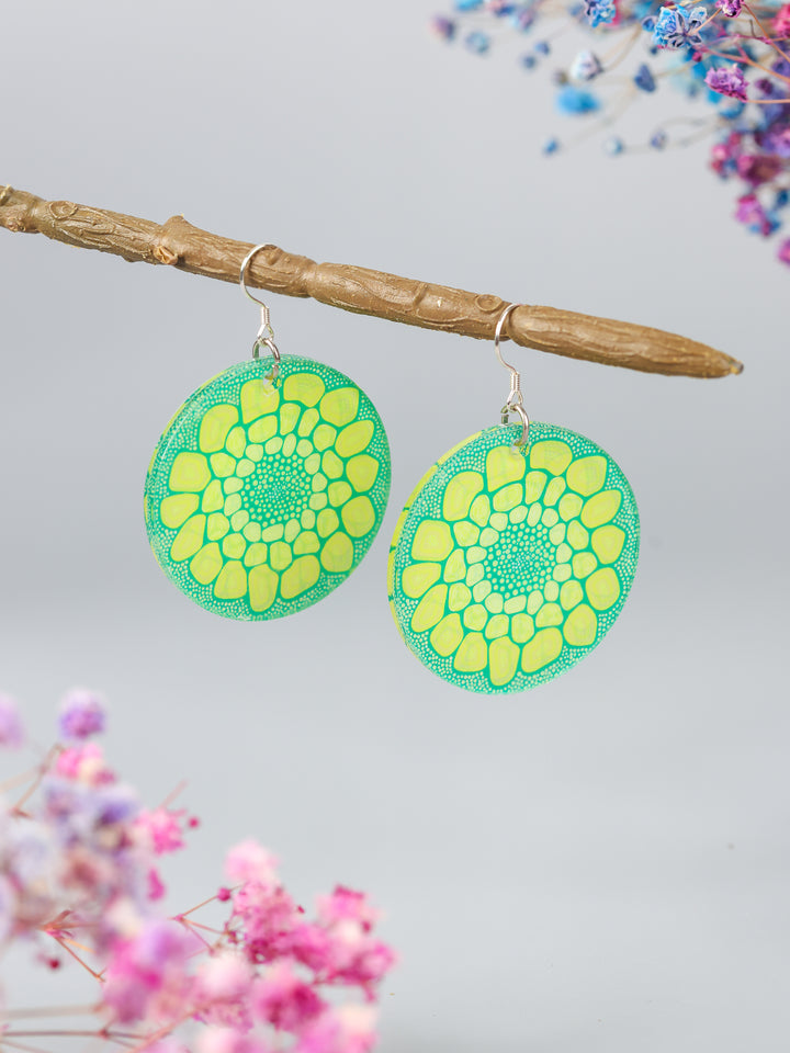 Ripple Effect - Round Earrings