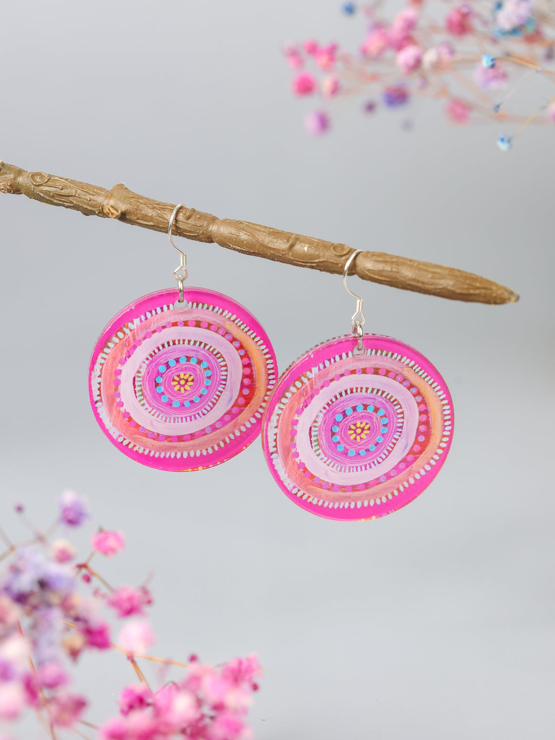 Sea Shells - Round Earrings