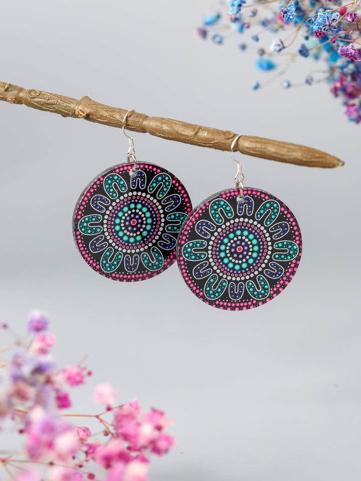 Sisters - Round Earrings