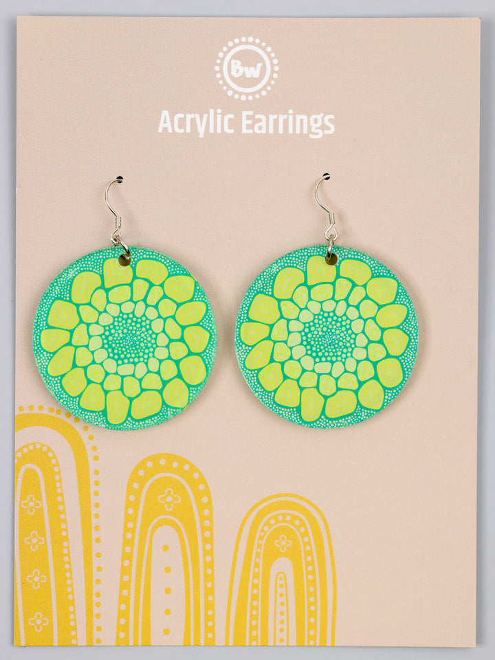 Ripple Effect - Round Earrings