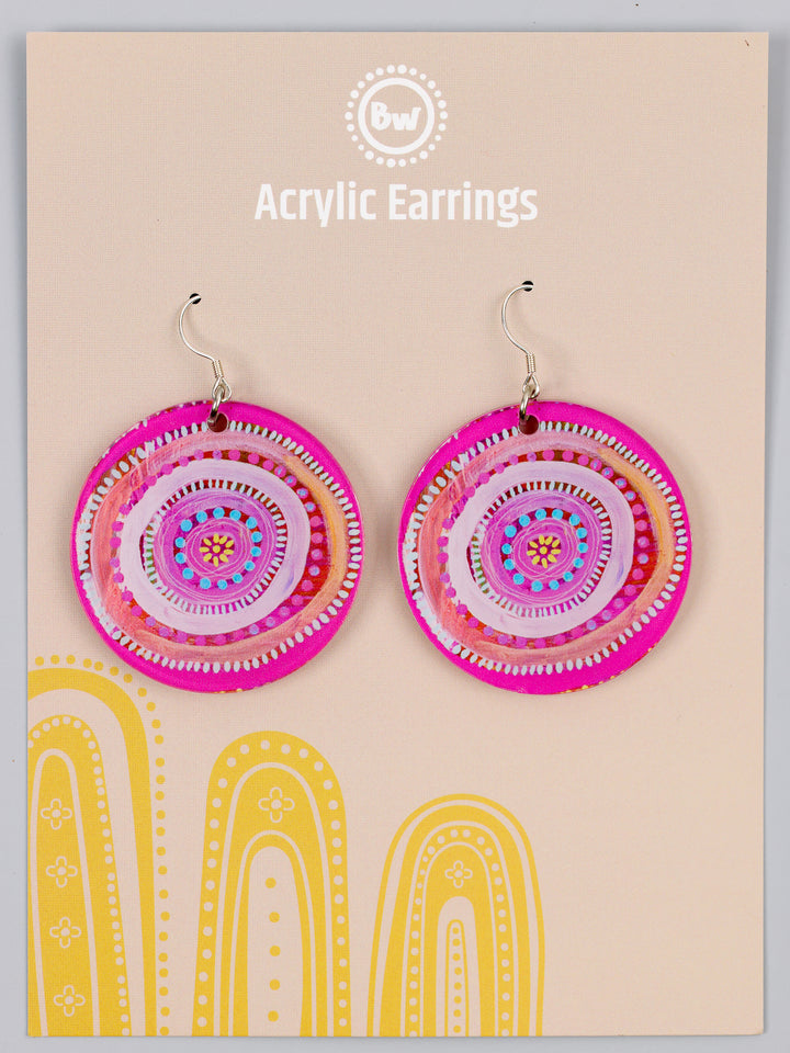 Sea Shells - Round Earrings