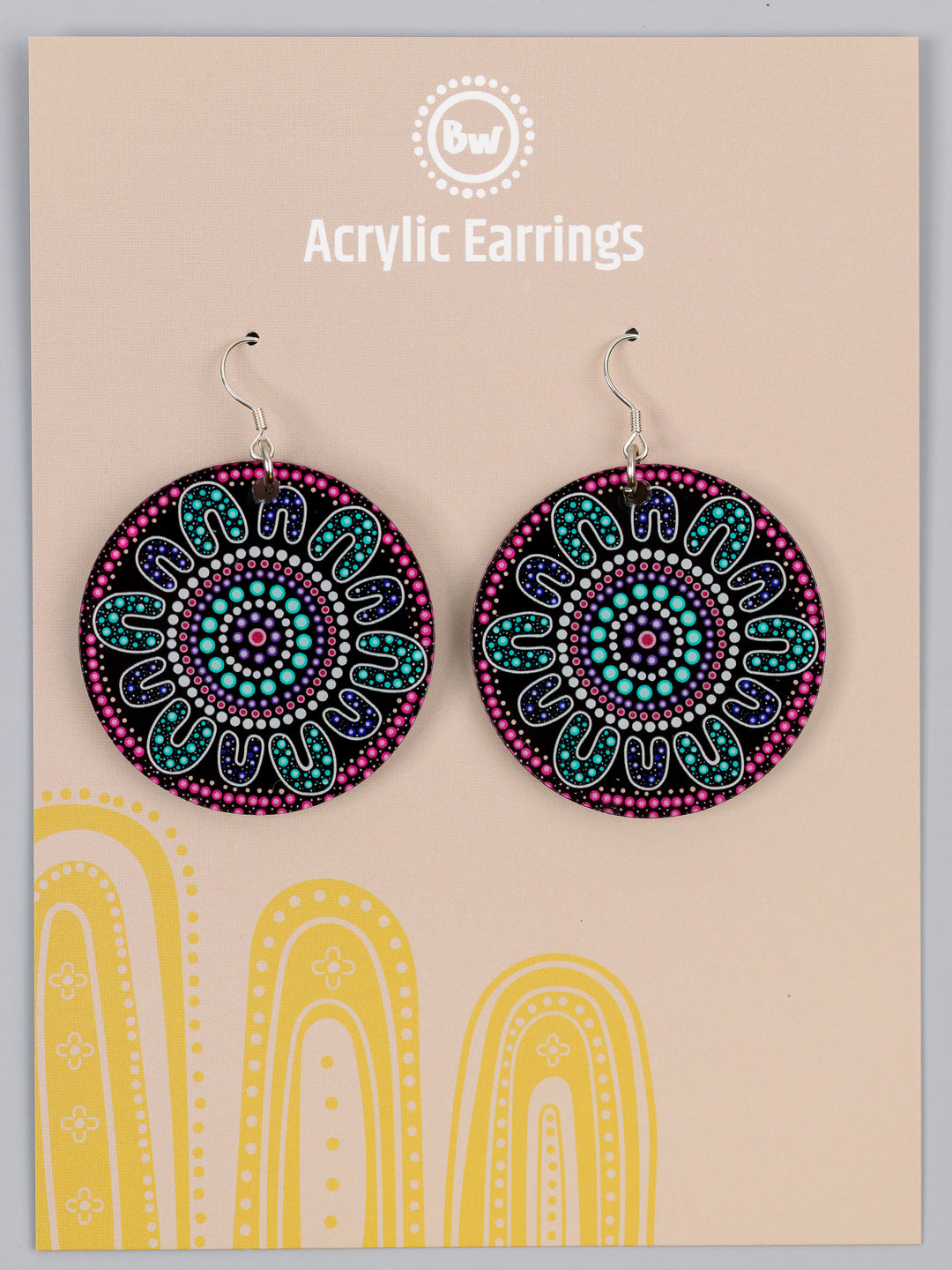 Sisters - Round Earrings
