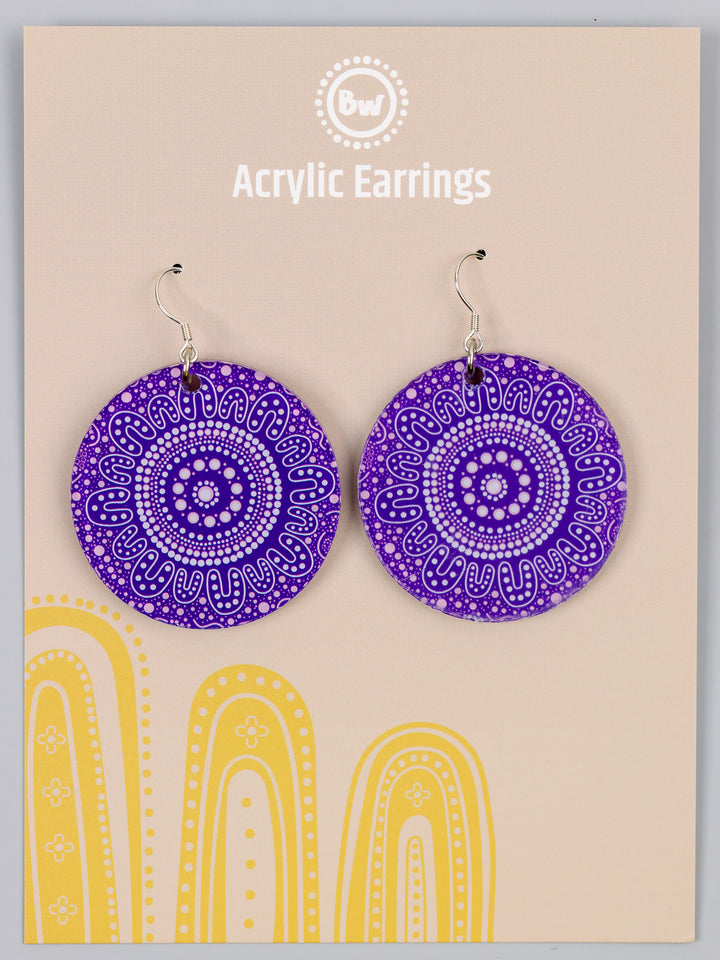 One Mob - Round Earrings