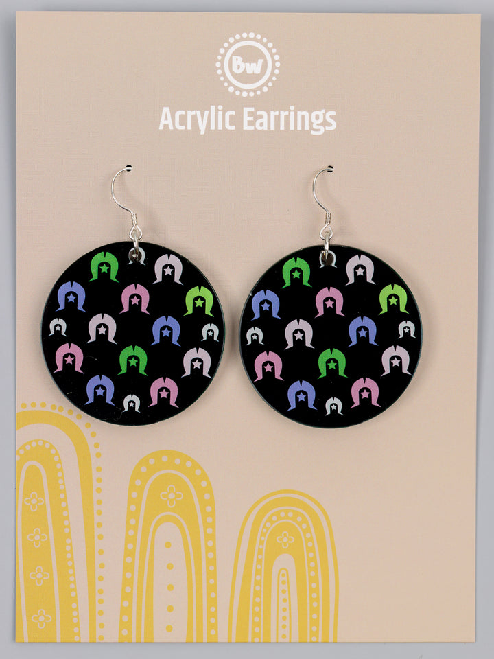 Dharis - Round Earrings