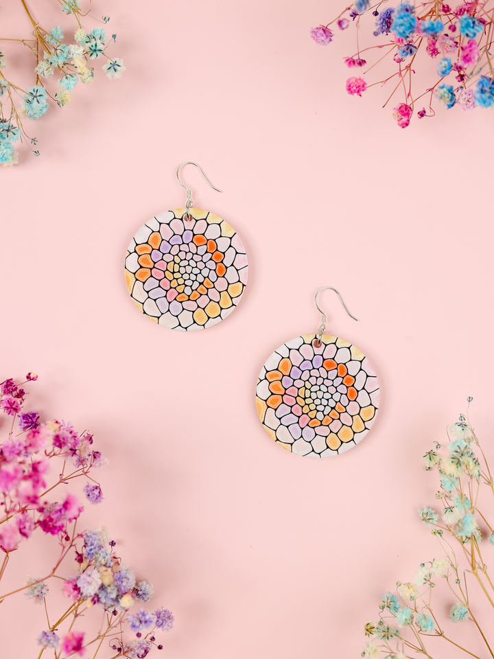 Burrul-gi-gi Wuuri - Round Earrings