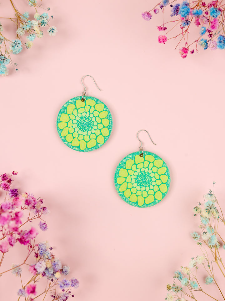 Ripple Effect - Round Earrings