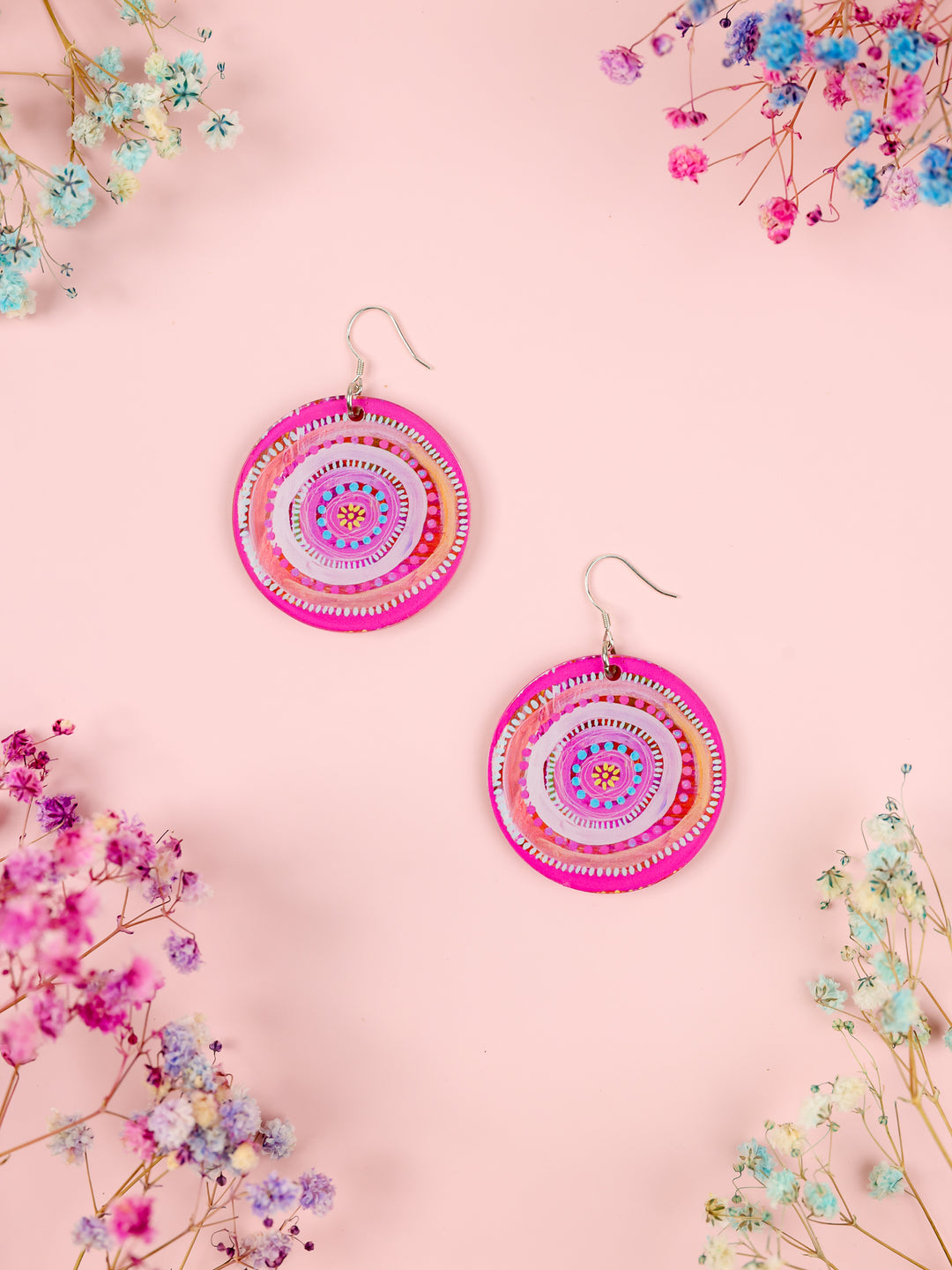 Sea Shells - Round Earrings