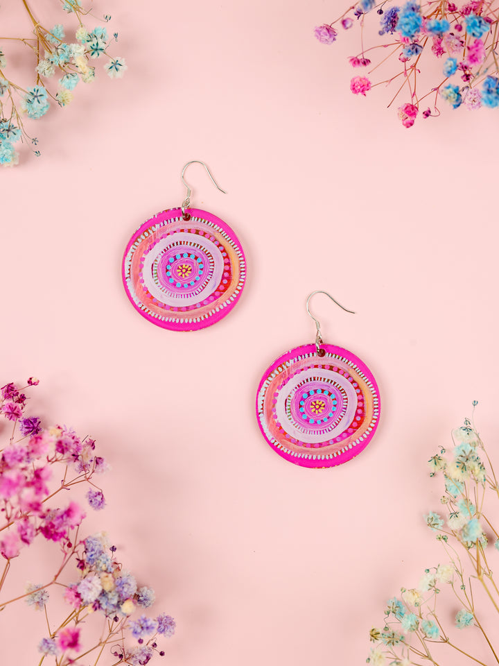Sea Shells - Round Earrings