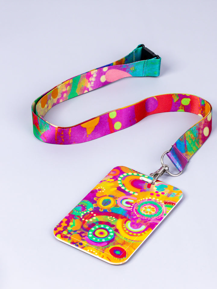 Gantharri (Queen Bee) - Lanyard + Card Holder Set