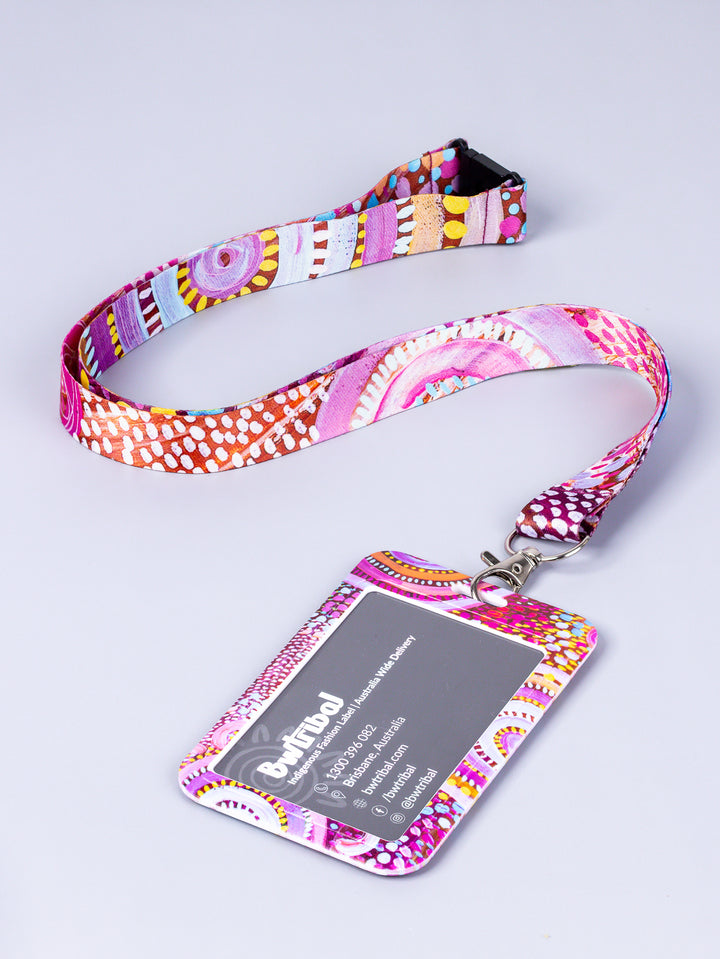 Let's Collect Seashells - Lanyard + Card Holder Set