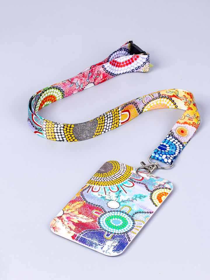 Bushwalks - Lanyard + Card Holder Set